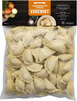 Obrázek Vareniky s bramborovou kaší a cibulkou